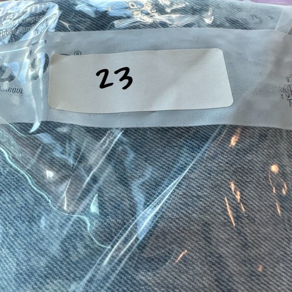 Agolde Jeans Womens Size 26 (26 x 26) Riley High Rise Straight Crop Light Denim - Picture 11 of 11